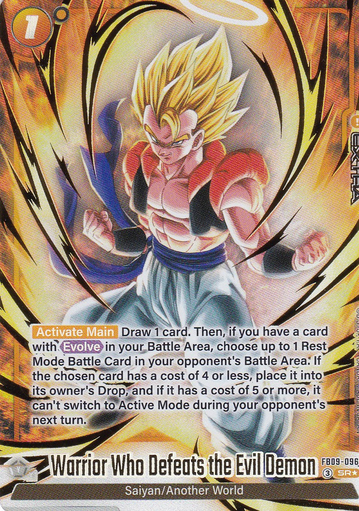 Warrior Who Defeats the Evil Demon - 96 - Alt Art - Englisch - Dual Evolution - Dragon Ball Fusion World