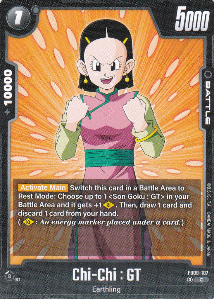 Chi-Chi : GT - 107 - Common - Englisch - Dual Evolution - Dragon Ball Fusion World