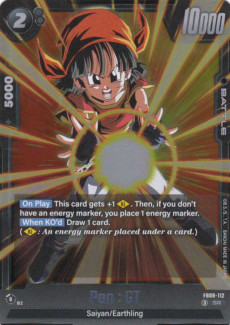 Pan : GT - 112 - Super Rare - Englisch - Dual Evolution - Dragon Ball Fusion World