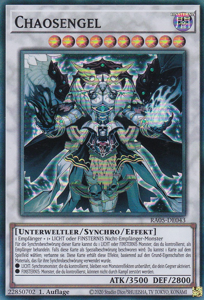 Chaosengel - RA05-DE043 - Super Rare - Deutsch - Rarity Collection 5 - Yugioh