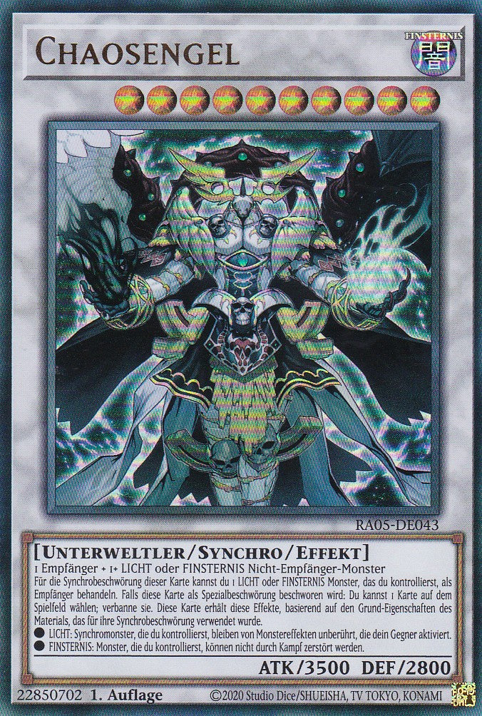 Chaosengel - RA05-DE043 - Ultra Rare - Deutsch - Rarity Collection 5 - Yugioh