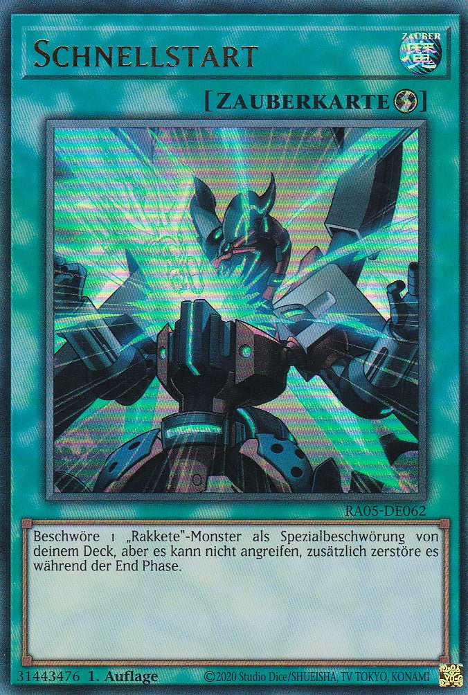 Schnellstart - RA05-DE062 - Ultra Rare - Deutsch - Rarity Collection 5 - Yugioh
