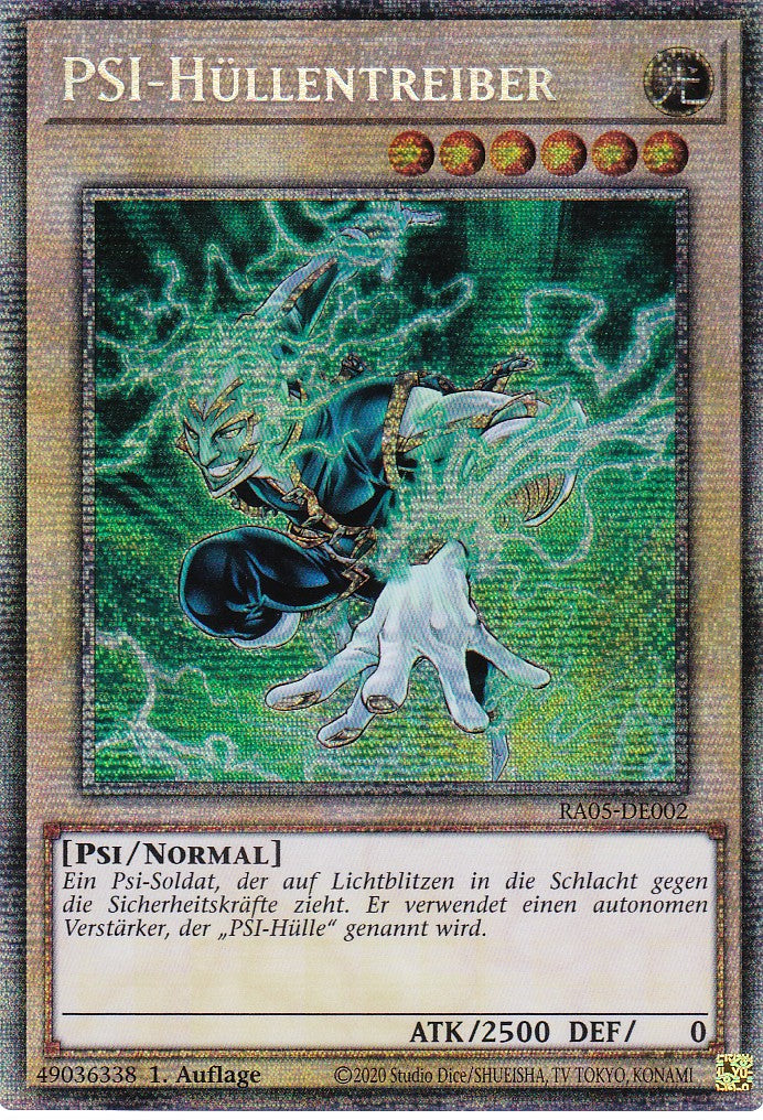 PSI-Hüllentreiber - RA05-DE002 - Starlight Rare - Deutsch - Rarity Collection 5 - Yugioh