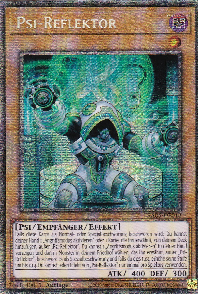 Psi-Reflektor - RA05-DE013 - Starlight Rare - Deutsch - Rarity Collection 5 - Yugioh
