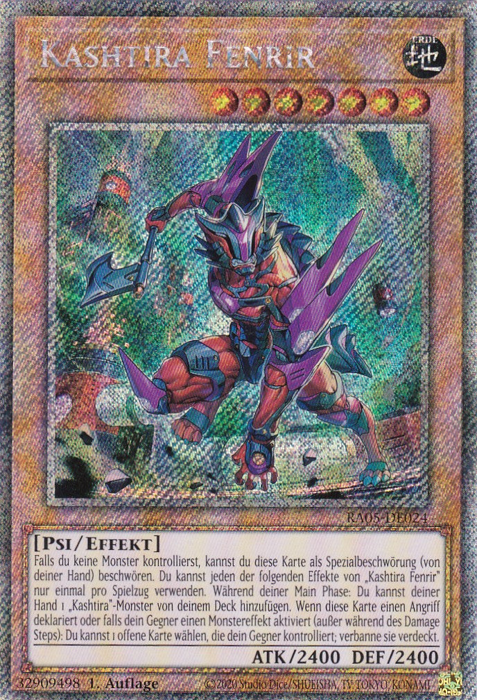 Kashtira Fenrir - RA05-DE024 - Starlight Rare - Deutsch - Rarity Collection 5 - Yugioh