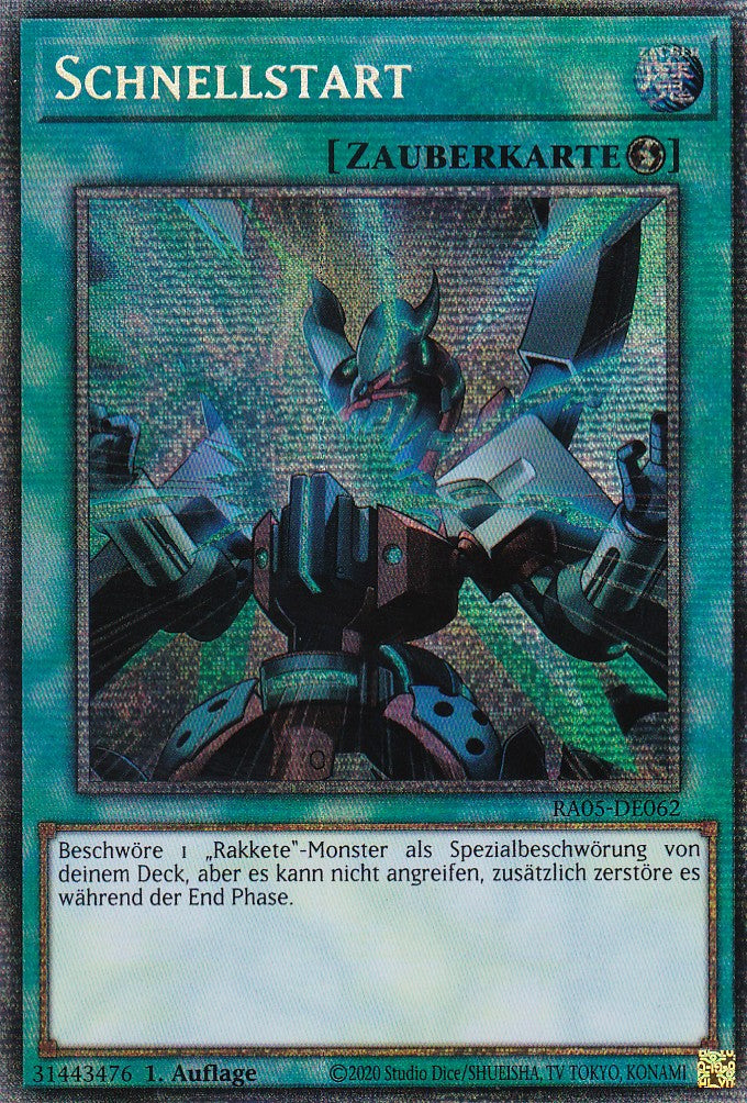 Schnellstart - RA05-DE062 - Starlight Rare - Deutsch - Rarity Collection 5 - Yugioh