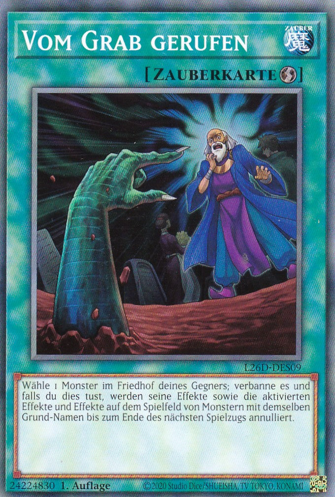 L26D-DES09 - Vom Grab gerufen - Common - Deutsch - Legendary Modern Decks 2026 - Yu-Gi-Oh! - mit LMS Trading Fieldcenter Karte