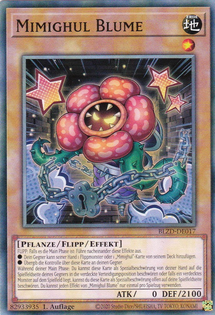 Mimighul Blume - Common - Deutsch - BLZD-DE017 - 1. Auflage - Blazing Dominion - Yu-Gi-Oh!