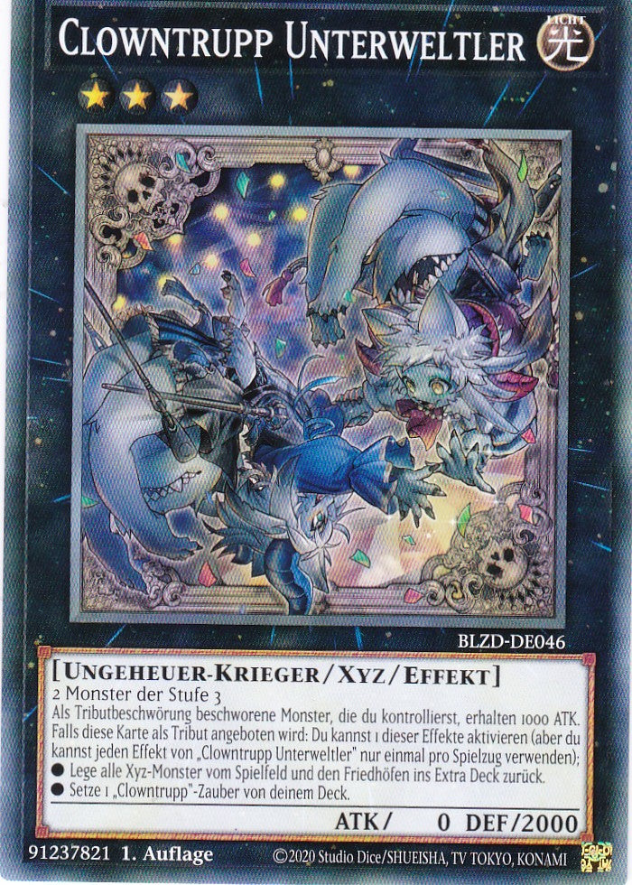 Clowntrupp Unterweltler - Common - Deutsch - BLZD-DE046 - 1. Auflage - Blazing Dominion - Yu-Gi-Oh!