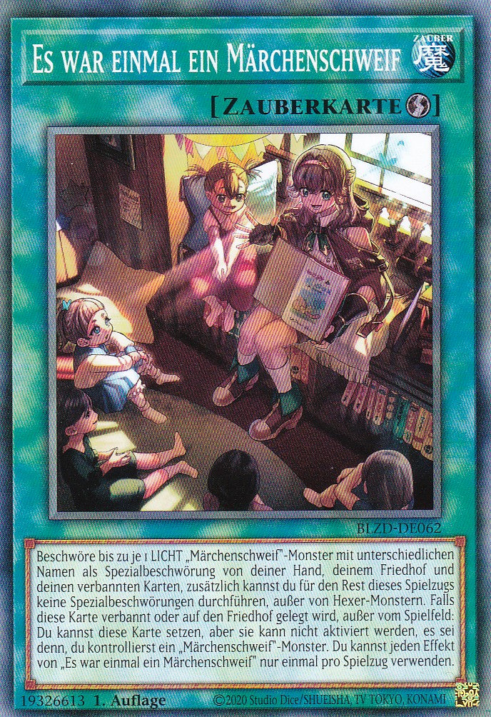 Es war einmal ein Märchenschweif - Common - Deutsch - BLZD-DE062 - 1. Auflage - Blazing Dominion - Yu-Gi-Oh!
