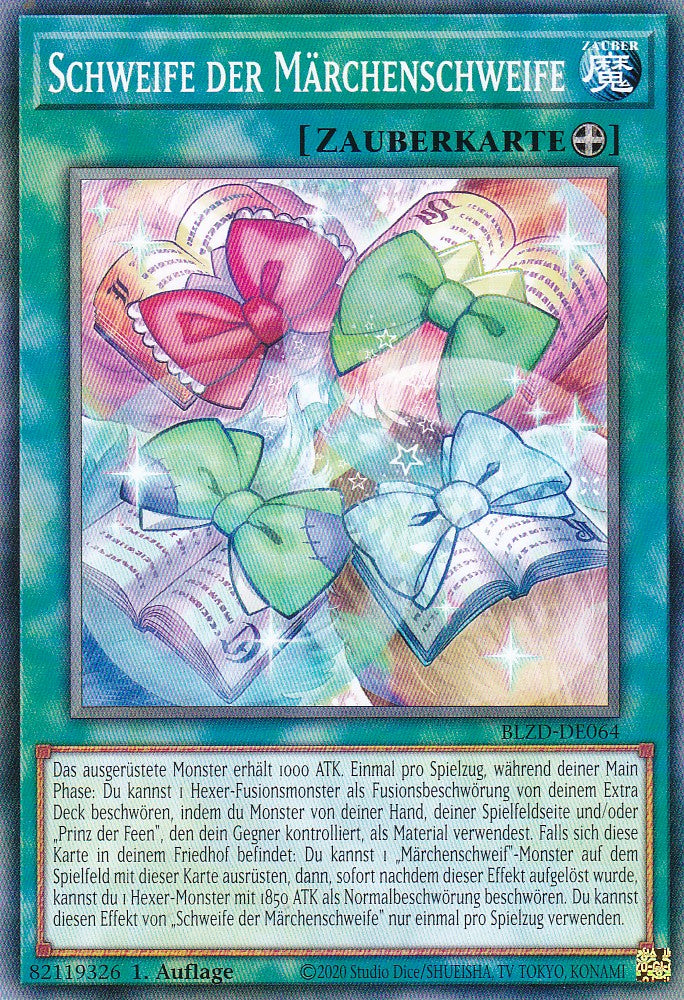 Schweife der Märchenschweife - Common - Deutsch - BLZD-DE064 - 1. Auflage - Blazing Dominion - Yu-Gi-Oh!