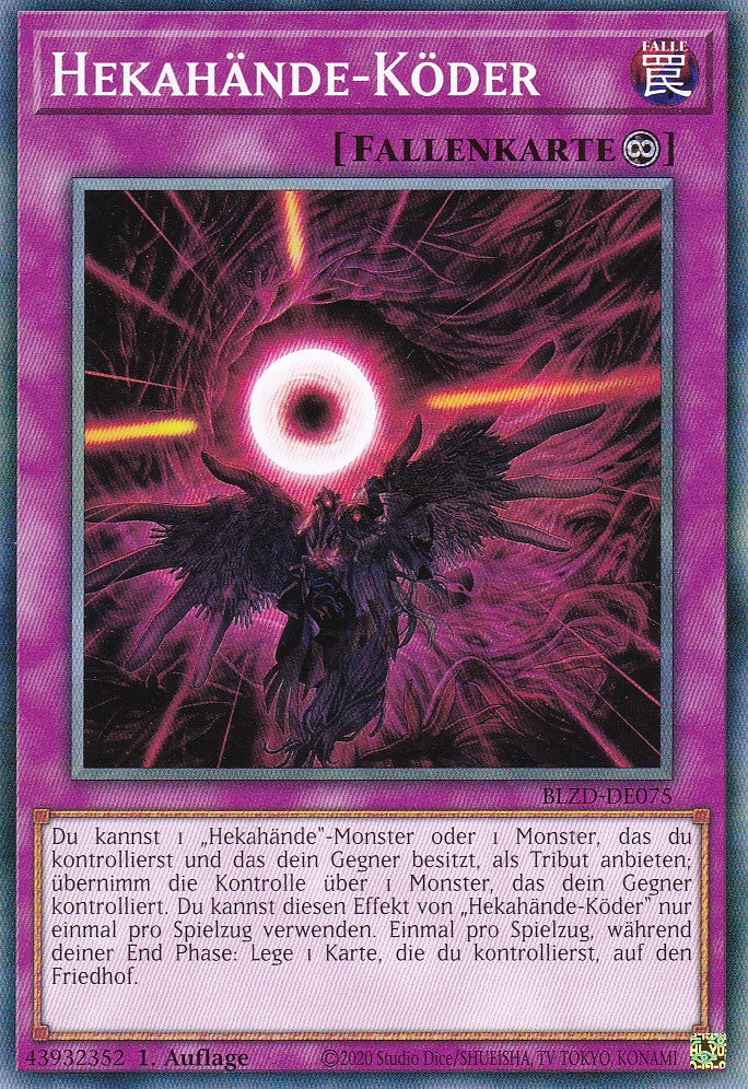 Hekahände-Köder - Common - Deutsch - BLZD-DE075 - 1. Auflage - Blazing Dominion - Yu-Gi-Oh!