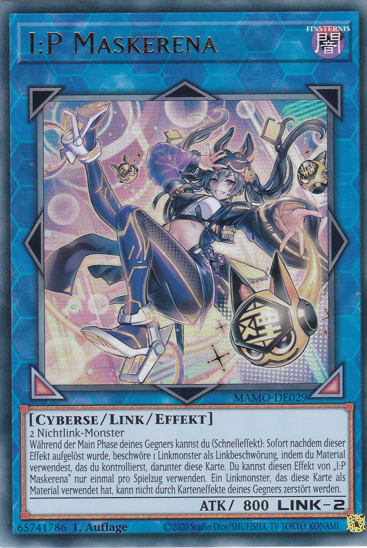 MAMO-DE029 - I:P Maskerena - Ultra Rare - Deutsch - 1. Auflage - Magnificent Monsters - Yu-Gi-Oh!