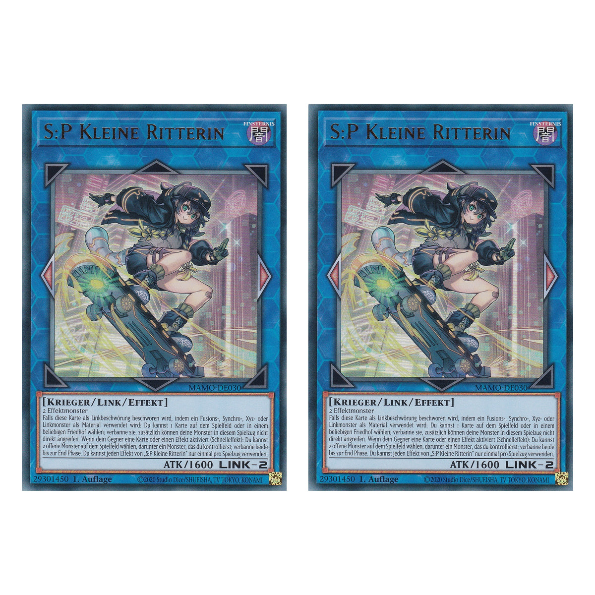 MAMO-DE030 - S:P Kleine Ritterin - Ultra Rare - Deutsch - 1. Auflage - Magnificent Monsters - Duo Set (2 Stück) - Yu-Gi-Oh!