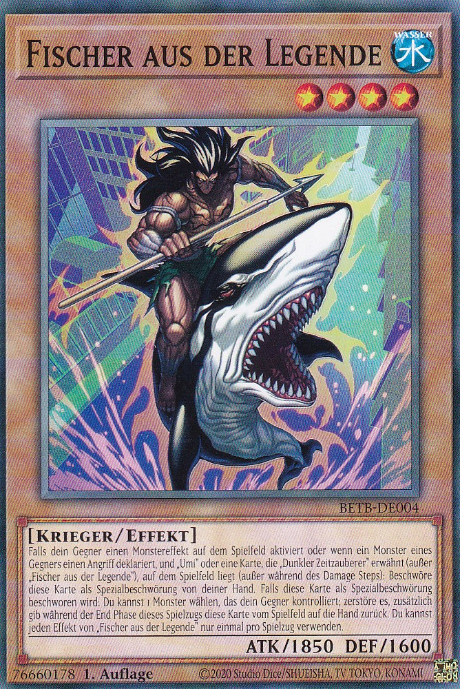 BETB-DE004 - Fischer aus der Legende - Common - Deutsch - 1. Auflage - Beyond the Brave - Yu-Gi-Oh!