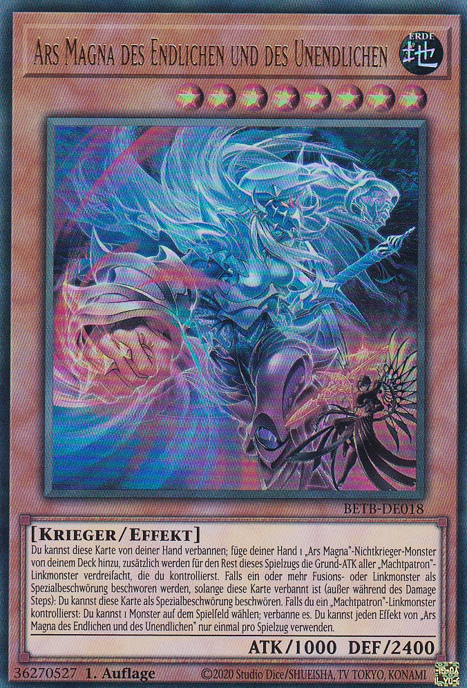 BETB-DE018 - Ars Magna des Endlichen und des Unendlichen - Ultra Rare - Deutsch - 1. Auflage - Beyond the Brave - Yu-Gi-Oh!