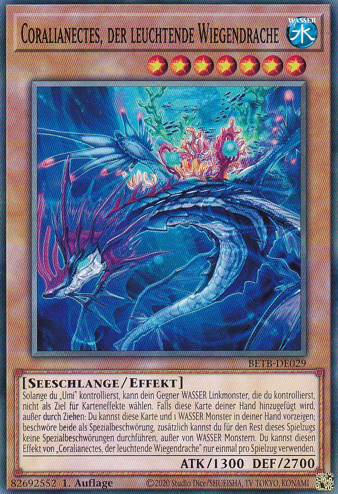 BETB-DE029 - Coralianectes, der leuchtende Wiegendrache - Common - Deutsch - 1. Auflage - Beyond the Brave - Yu-Gi-Oh!