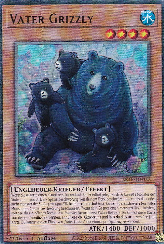 BETB-DE032 - Vater Grizzly - Common - Deutsch - 1. Auflage - Beyond the Brave - Yu-Gi-Oh!