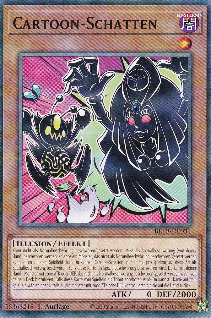 BETB-DE034 - Cartoon-Schatten - Common - Deutsch - 1. Auflage - Beyond the Brave - Yu-Gi-Oh!