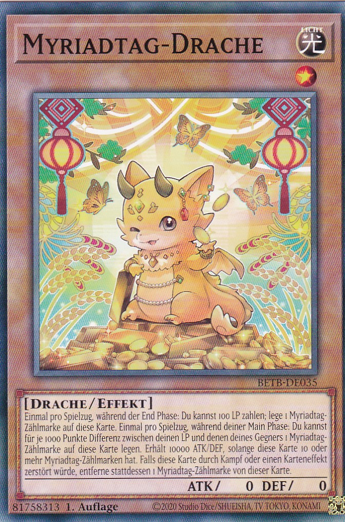 BETB-DE035 - Myriadtag-Drache - Common - Deutsch - 1. Auflage - Beyond the Brave - Yu-Gi-Oh!