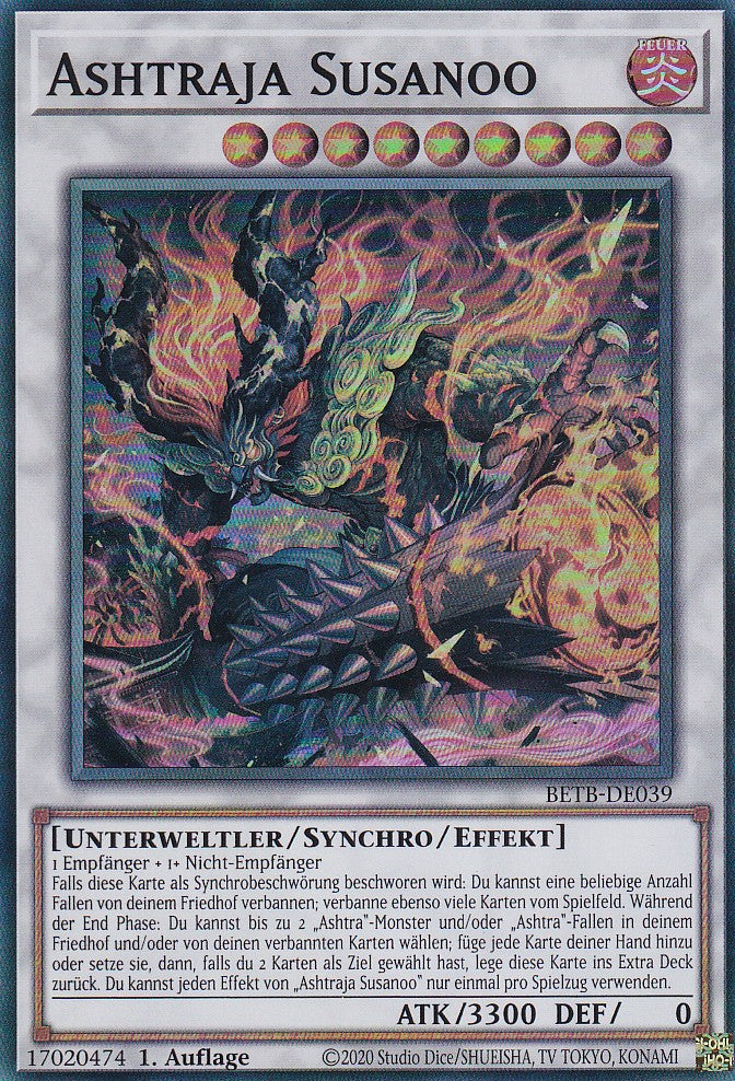 BETB-DE039 - Ashtraja Susanoo - Super Rare - Deutsch - 1. Auflage - Beyond the Brave - Yu-Gi-Oh!
