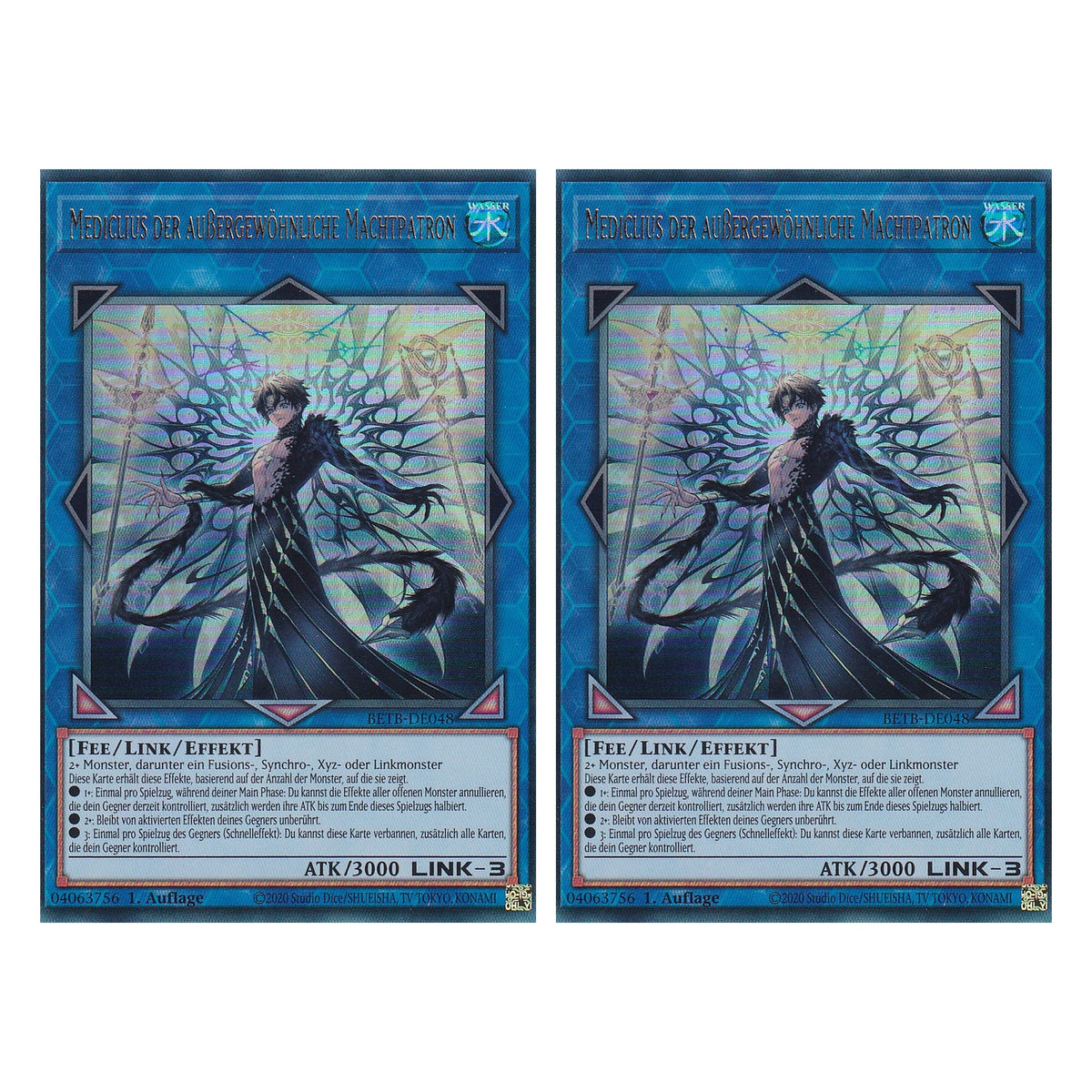 BETB-DE048 - Mediclius der außergewöhnliche Machtpatron - Ultra Rare - Deutsch - 1. Auflage - Beyond the Brave - Duo Set (2 Stück) - Yu-Gi-Oh!