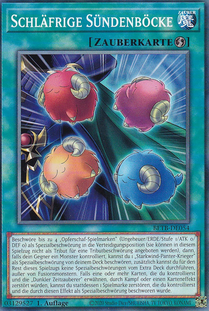 BETB-DE054 - Schläfrige Sündenböcke - Common - Deutsch - 1. Auflage - Beyond the Brave - Yu-Gi-Oh!