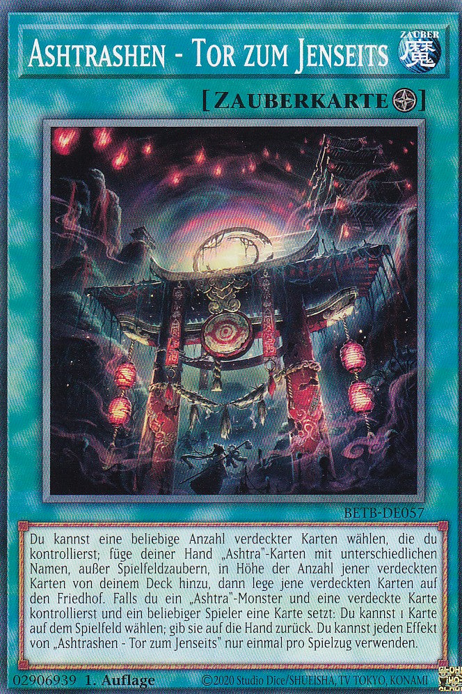 BETB-DE057 - Ashtrashen - Tor zum Jenseits - Common - Deutsch - 1. Auflage - Beyond the Brave - Yu-Gi-Oh!