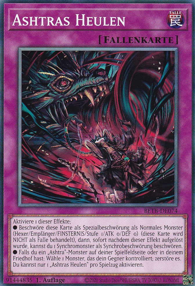BETB-DE074 - Ashtras Heulen - Common - Deutsch - 1. Auflage - Beyond the Brave - Yu-Gi-Oh!