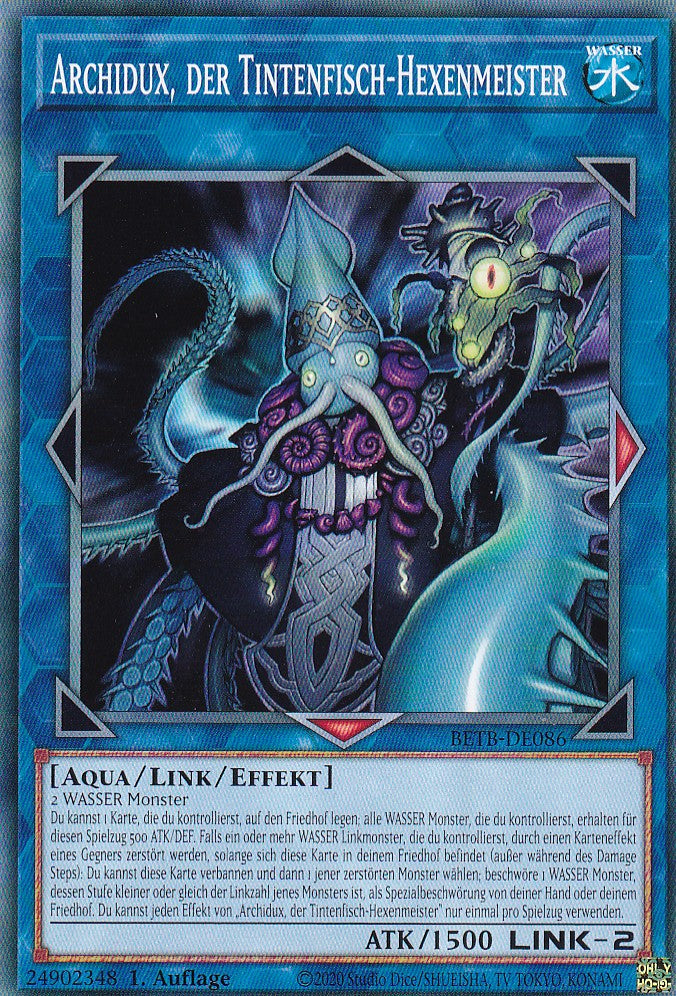 BETB-DE086 - Archidux, der Tintenfisch-Hexenmeister - Common - Deutsch - 1. Auflage - Beyond the Brave - Yu-Gi-Oh!
