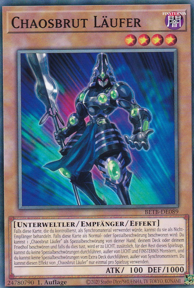 BETB-DE089 - Chaosbrut Läufer - Common - Deutsch - 1. Auflage - Beyond the Brave - Yu-Gi-Oh!
