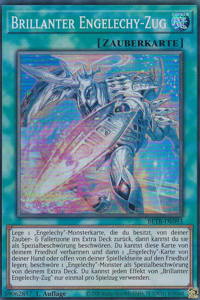 BETB-DE093 - Brillanter Engelechy-Zug - Super Rare - Deutsch - 1. Auflage - Beyond the Brave - Yu-Gi-Oh!
