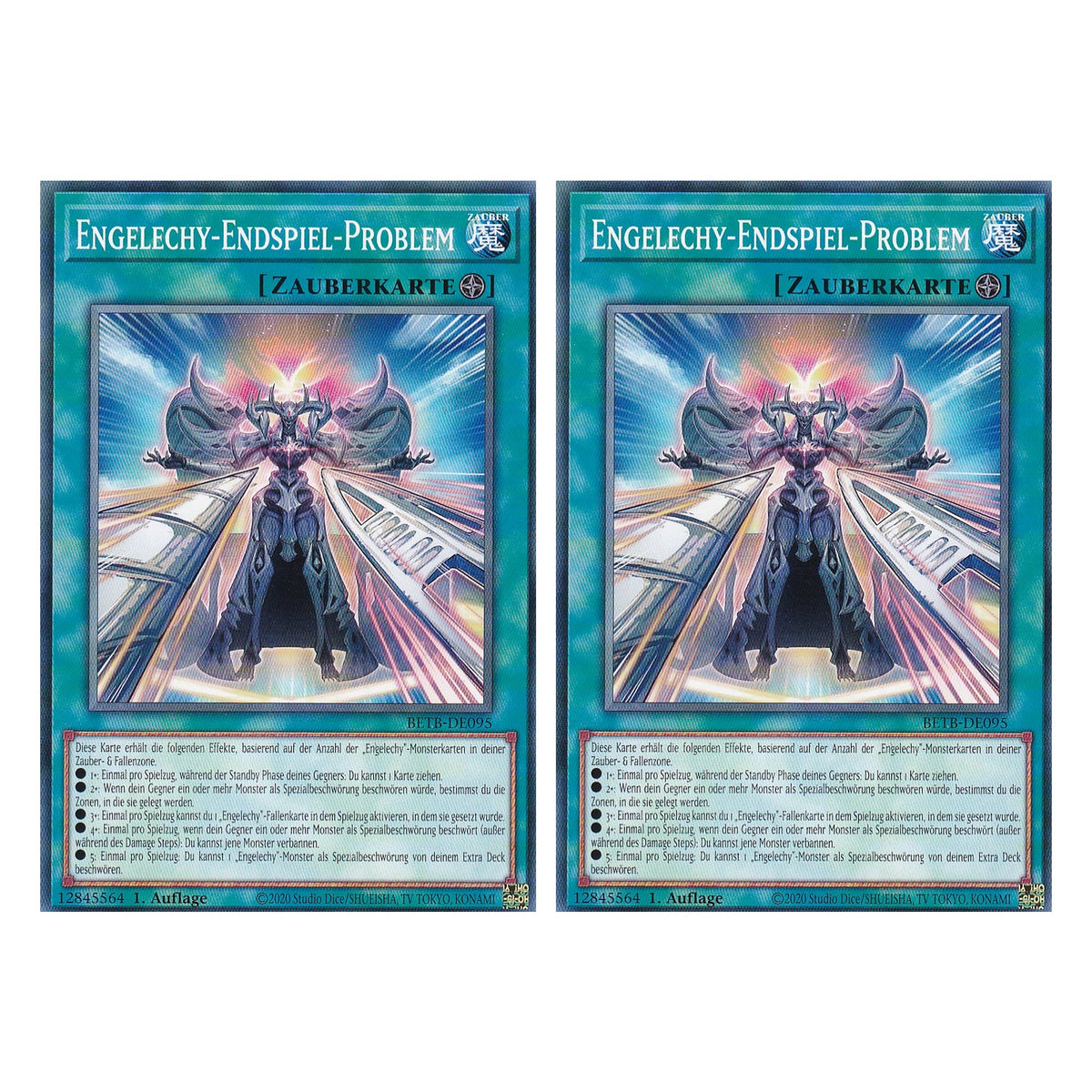 BETB-DE095 - Engelechy-Endspiel-Problem - Common - Deutsch - 1. Auflage - Beyond the Brave - Duo Set (2 Stück) - Yu-Gi-Oh!
