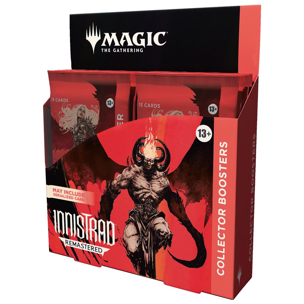 Magic the Gathering - Innistrad Remastered - Collector's Booster Display (12 Collector Booster) - Englisch - Vorverkauf