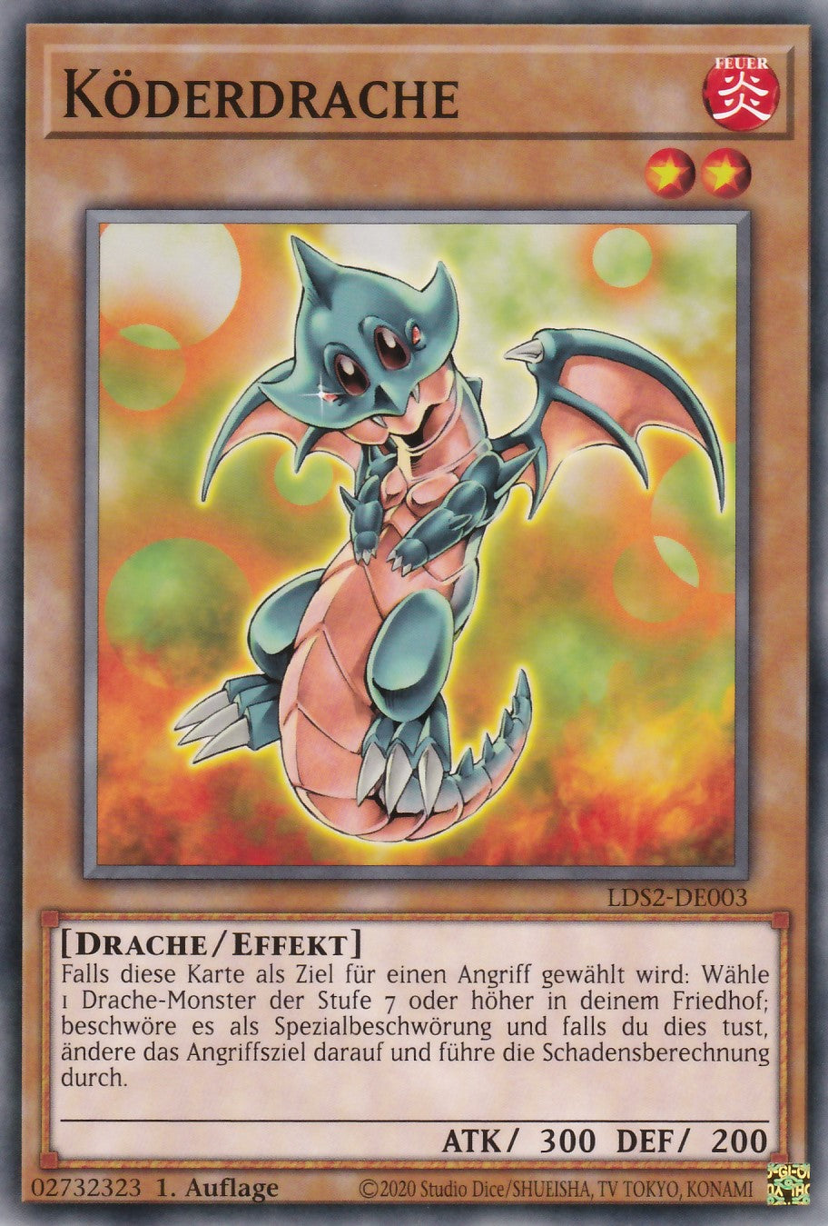 Köderdrache - LDS2-DE003 - Common - Deutsch - 1. Auflage - Legendary Duelists: Season 2