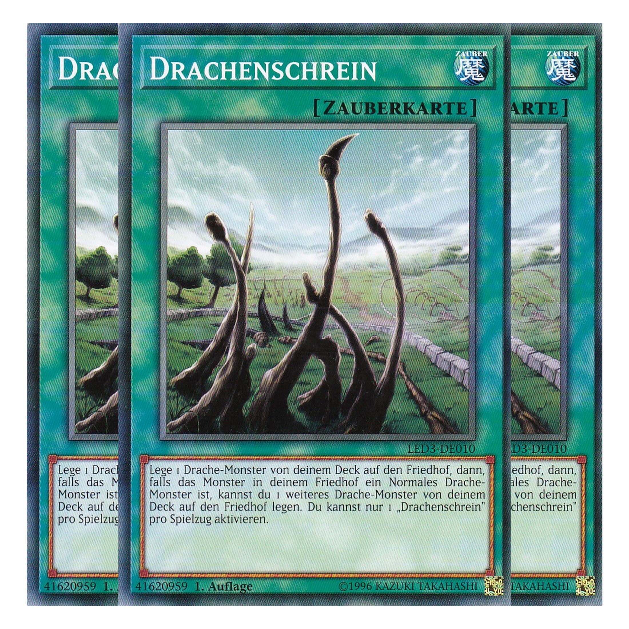 Drachenschrein - LED3-DE010 - Common - Deutsch - 1. Auflage - Legendary Duelists: White Dragon Abyss - Playset (3 Kopien)
