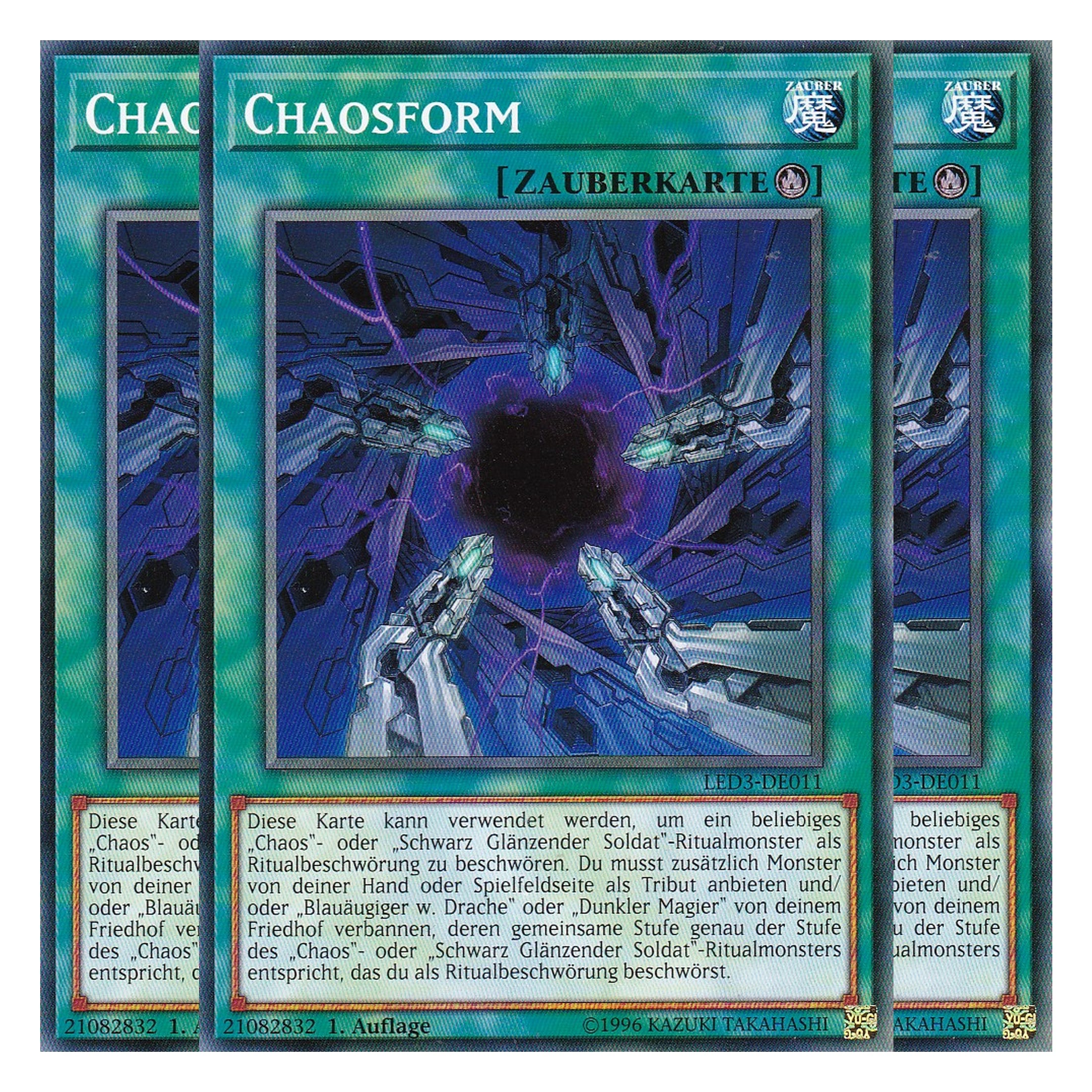 Chaosform - LED3-DE011 - Common - Deutsch - 1. Auflage - Legendary Duelists: White Dragon Abyss - Playset (3 Kopien)