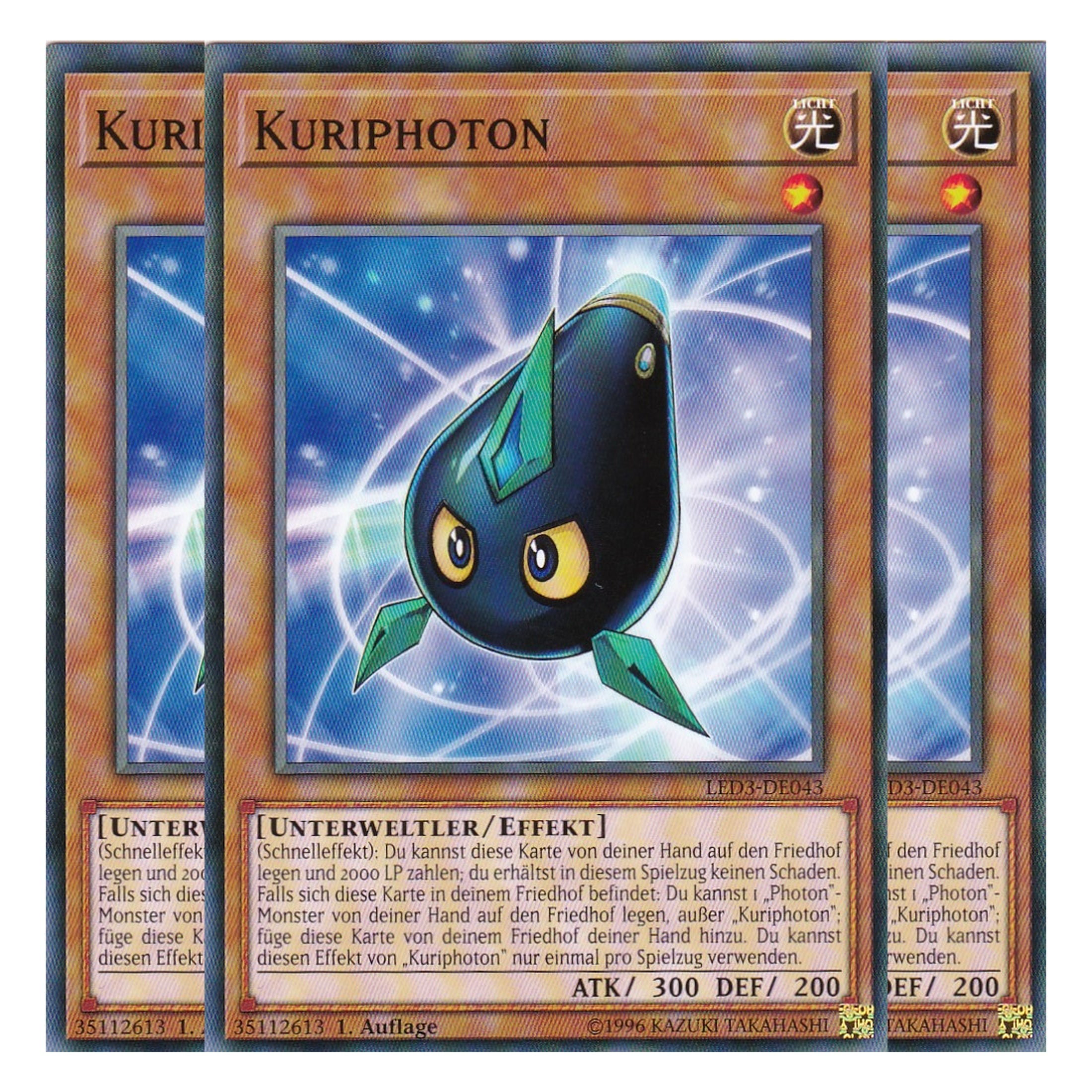 Kuriphoton - LED3-DE043 - Common - Deutsch - 1. Auflage - Legendary Duelists: White Dragon Abyss - Playset (3 Kopien)
