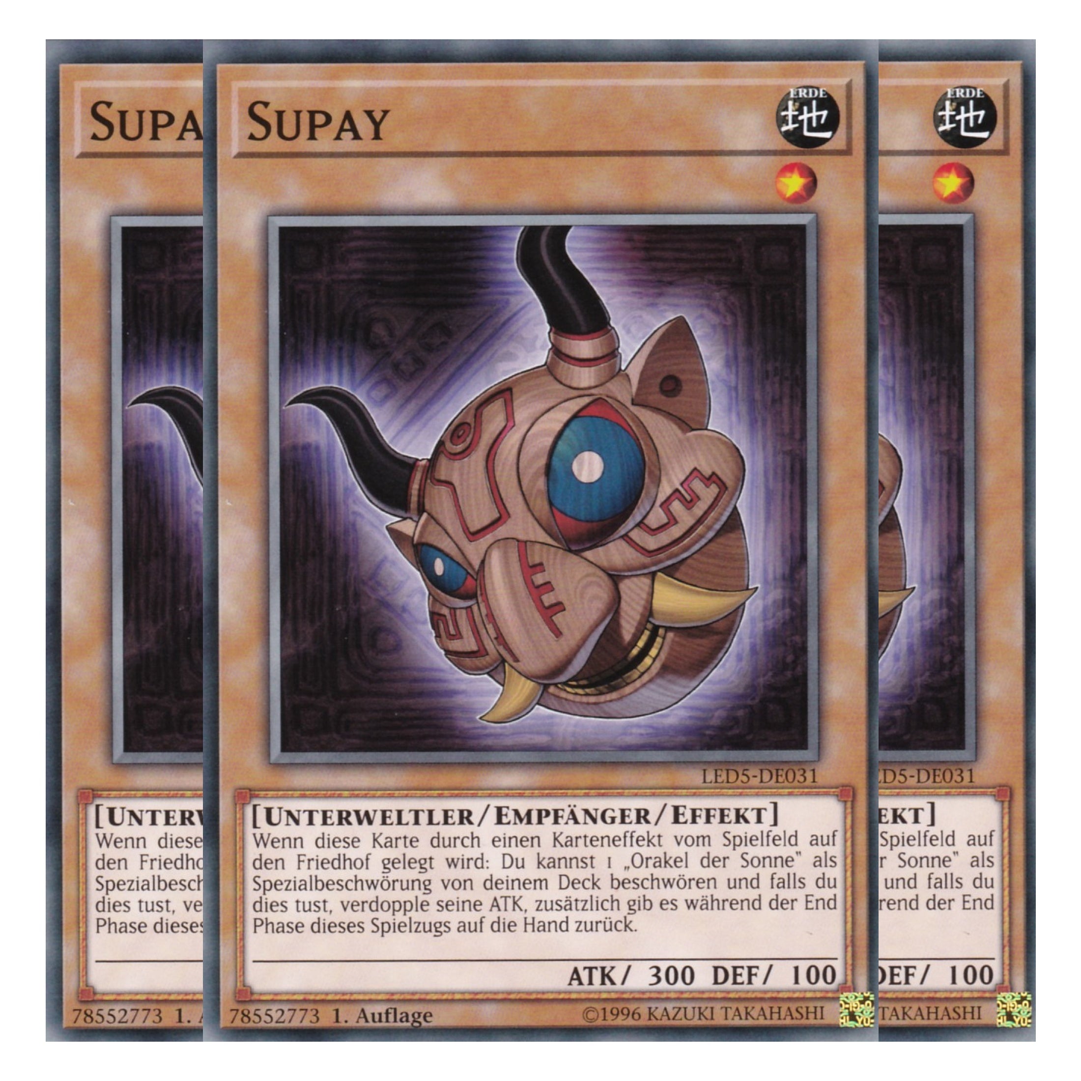 Supay - LED5-DE031 - Common - Deutsch - 1. Auflage - Legendary Duelists: Immortal Destiny - Playset (3 Kopien)