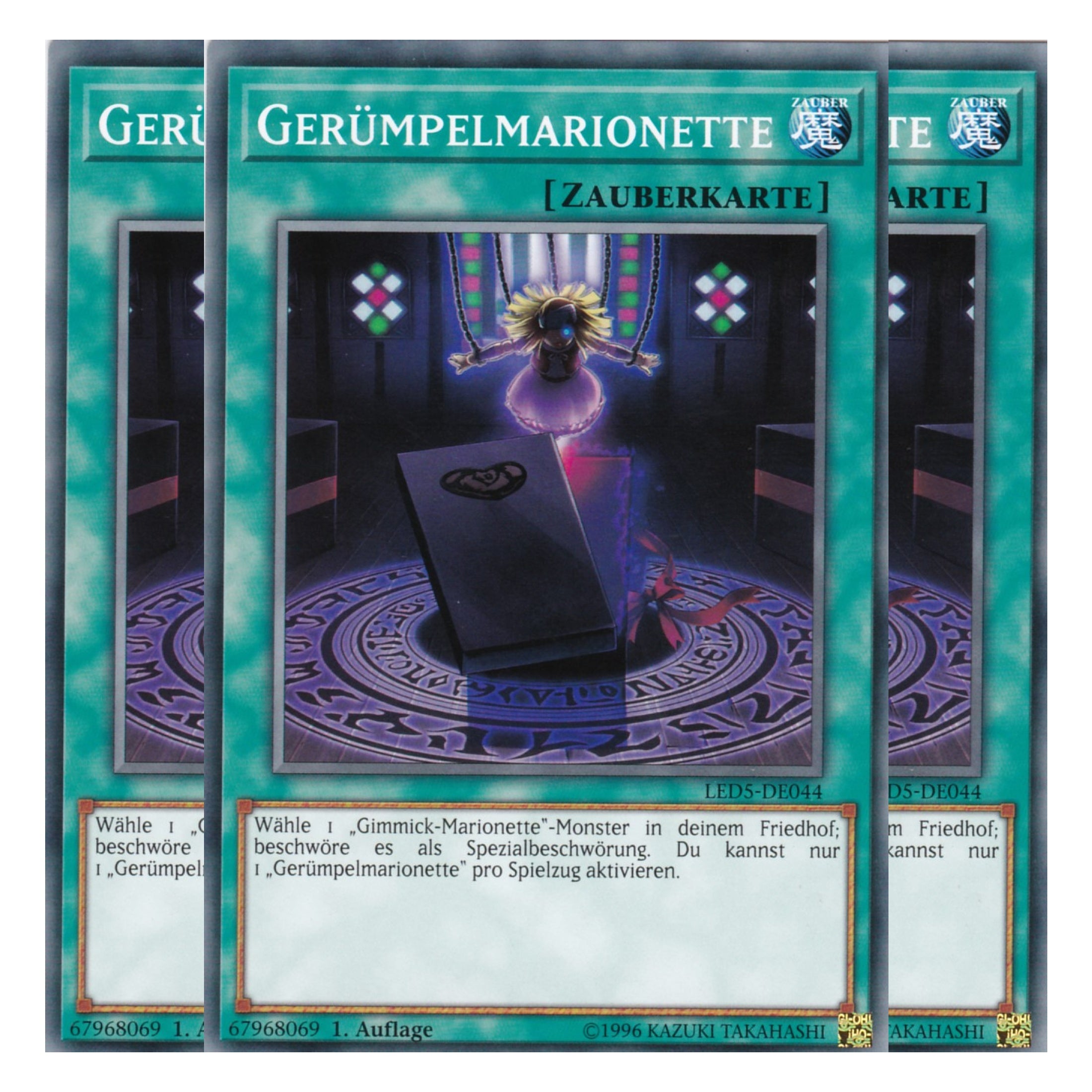 Gerümpelmarionette - LED5-DE044 - Common - Deutsch - 1. Auflage - Legendary Duelists: Immortal Destiny - Playset (3 Kopien)