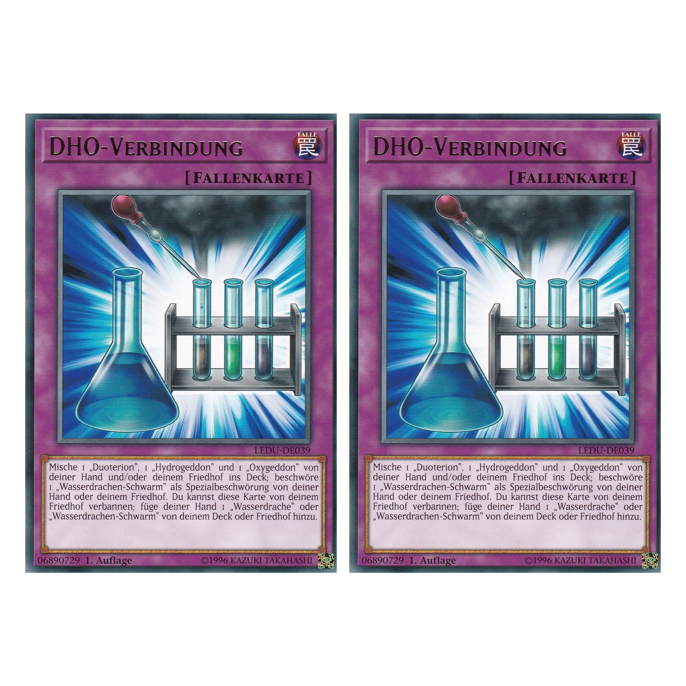 DHO-Verbindung - LEDU-DE039 - Rare - Deutsch - 1. Auflage - Legendary Duelists - Duo Set (2 Stück) - Yugioh