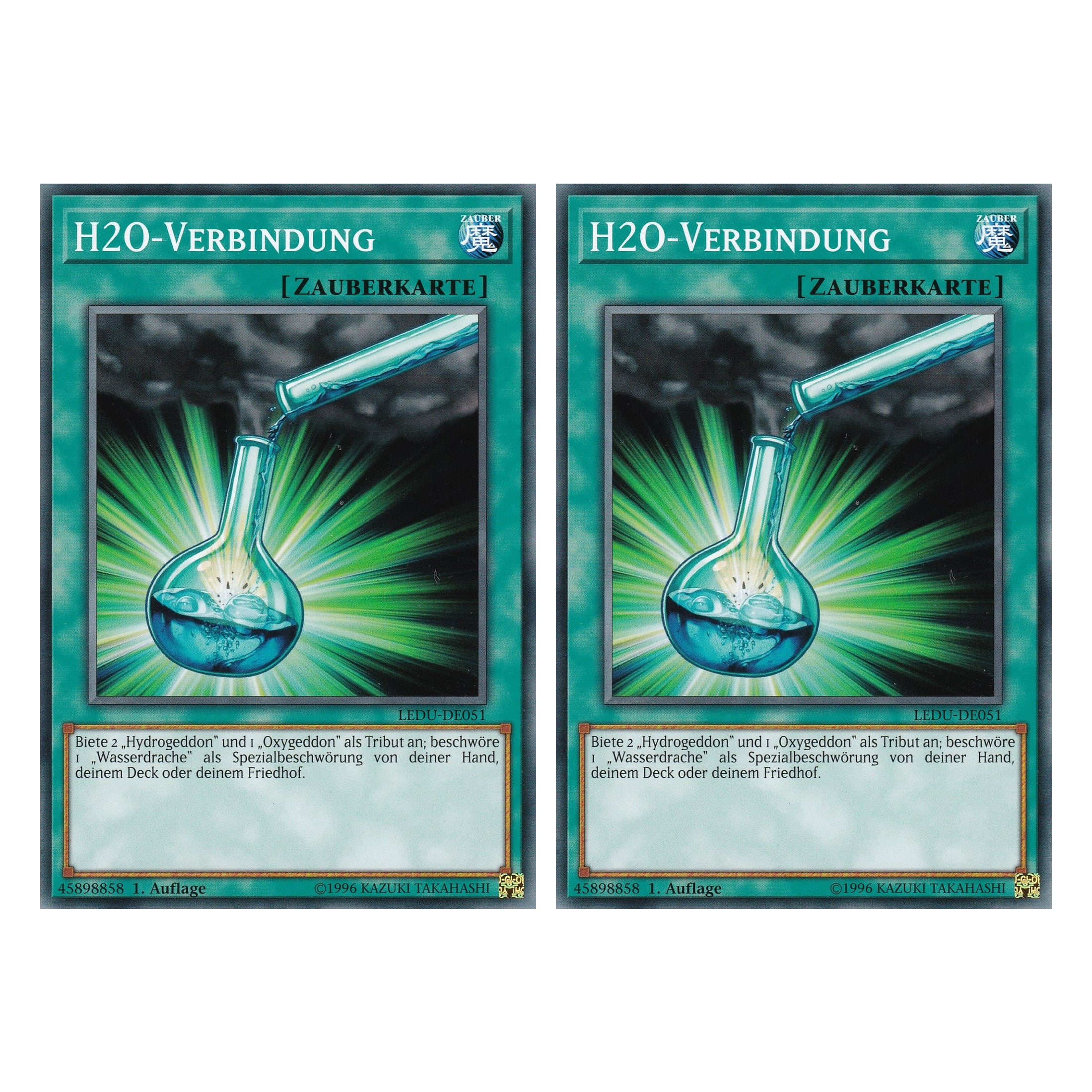 H2O-Verbindung - LEDU-DE051 - Common - Deutsch - 1. Auflage - Legendary Duelists - Duo Set (2 Stück) - Yugioh