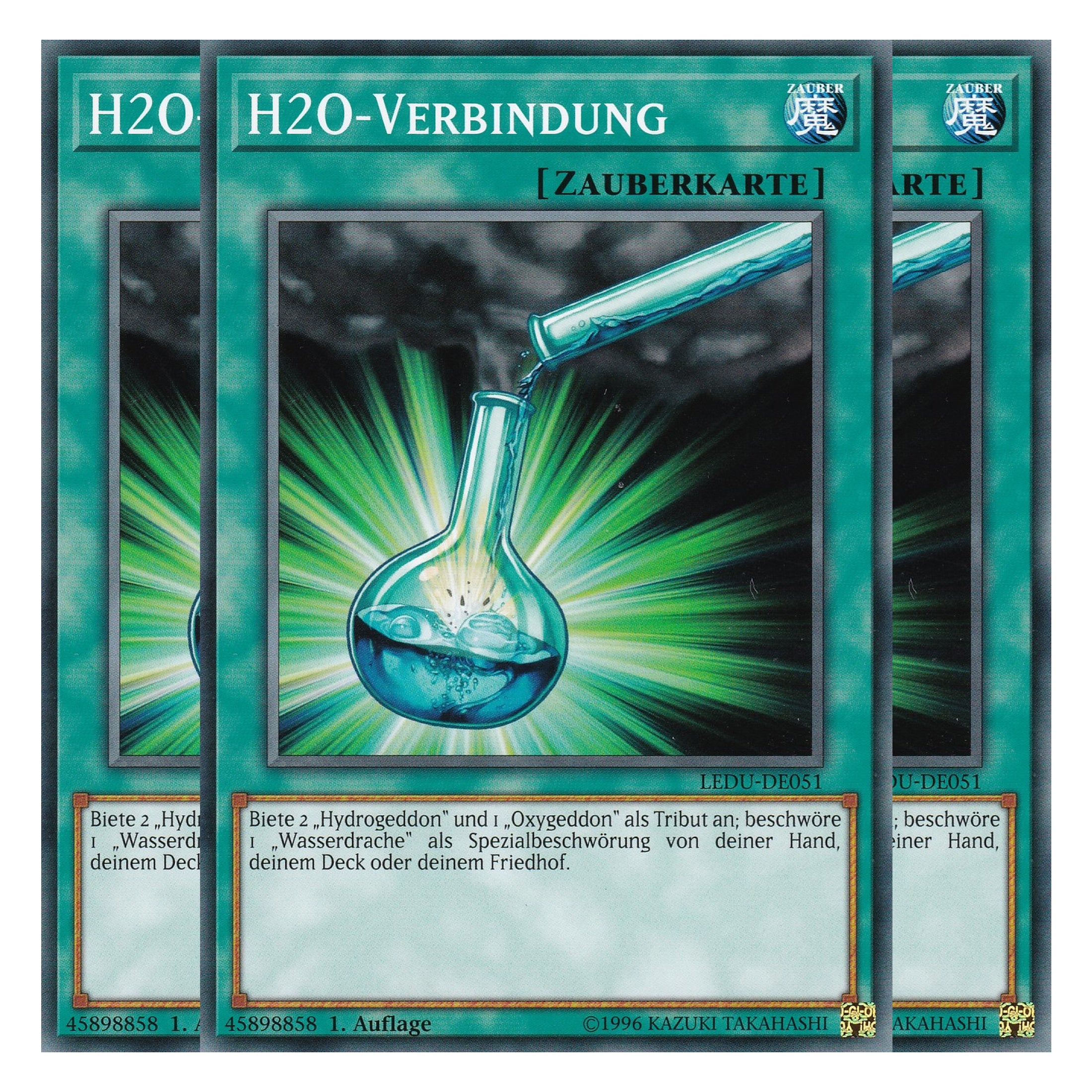 H2O-Verbindung - LEDU-DE051 - Common - Deutsch - 1. Auflage - Legendary Duelists - Playset (3 Kopien)