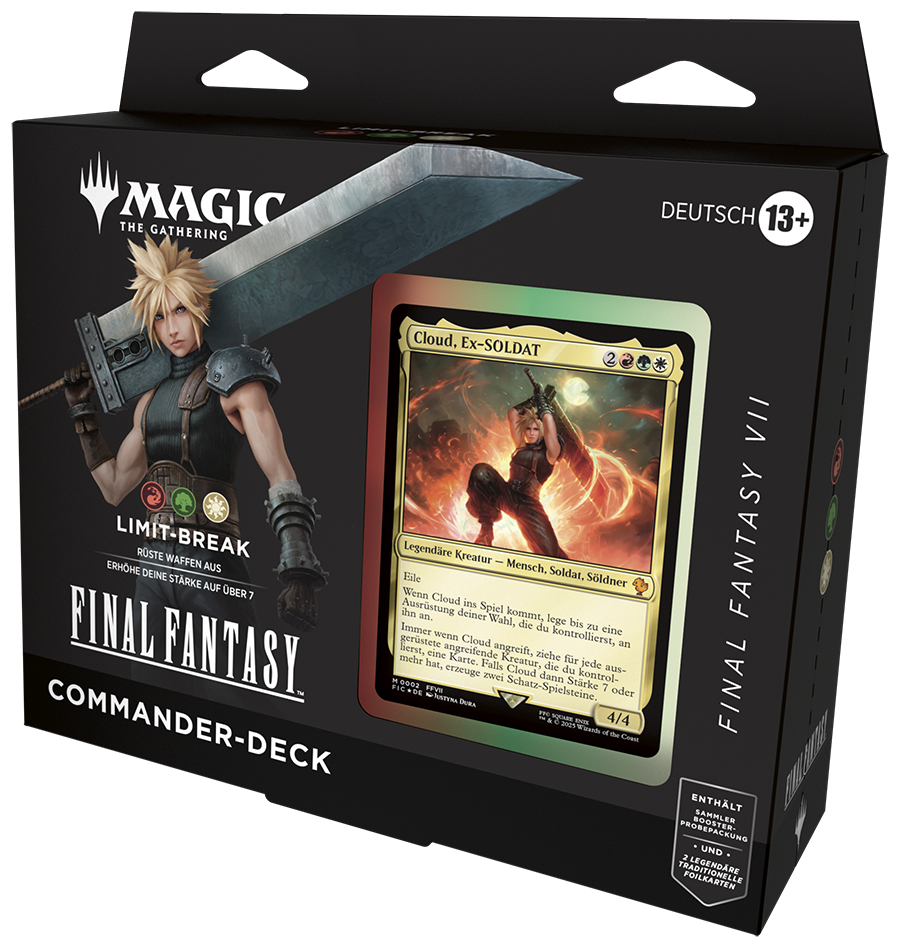 Magic: The Gathering FINAL FANTASY VII Commander-Deck – Limit-Break - Deutsch