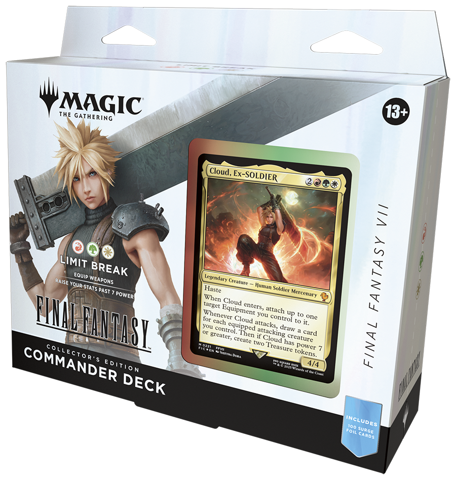 Magic: The Gathering - FINAL FANTASY: "Limit Break" Commander Deck: Collector's Edition
