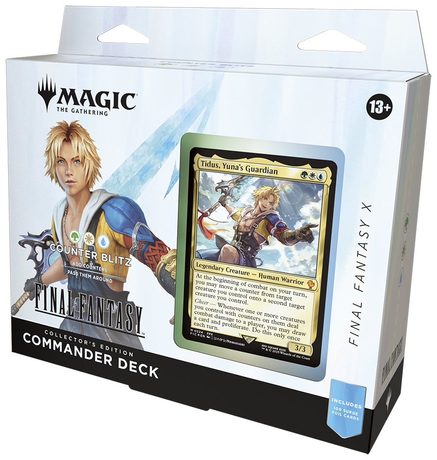 Magic: The Gathering - FINAL FANTASY: "Counter Blitz" Commander Deck: Collector's Edition