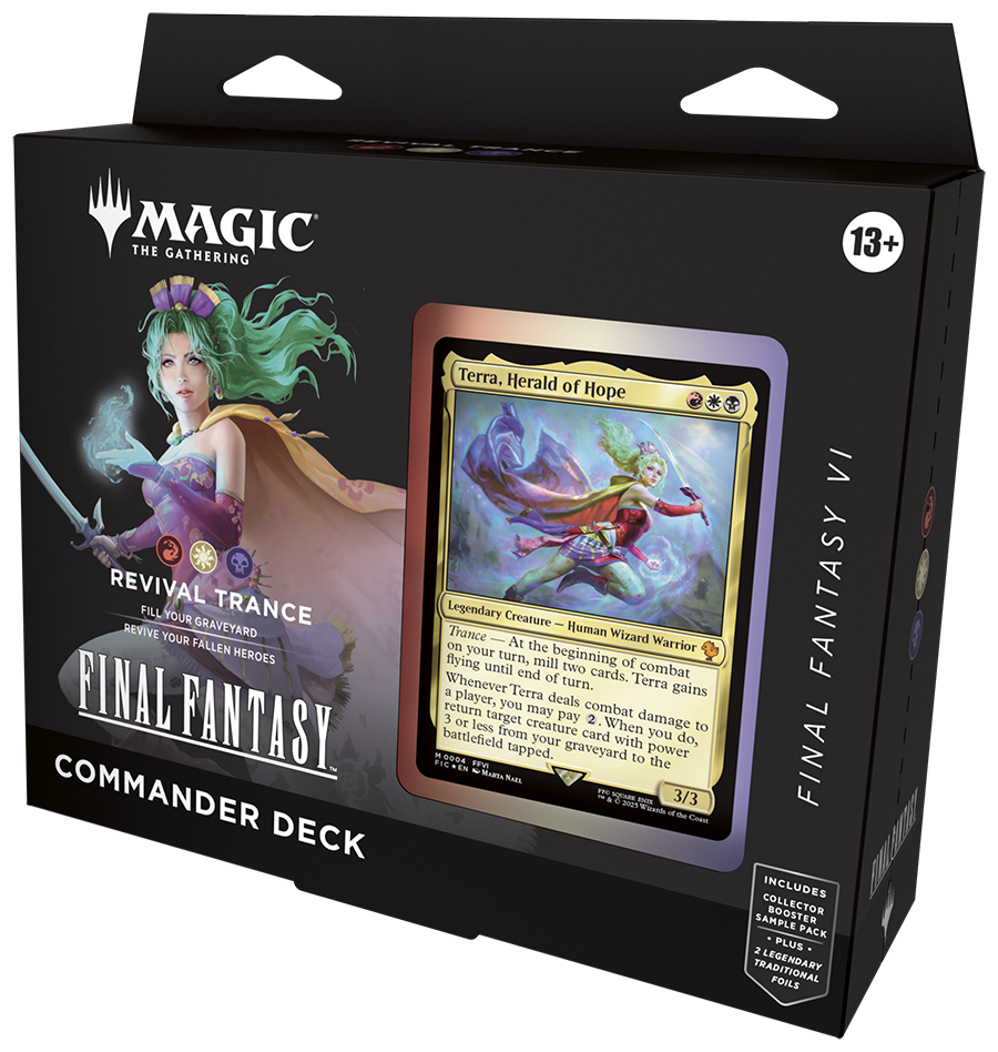 Magic: The Gathering - FINAL FANTASY: "Revival Trance" Commander Deck - Englisch