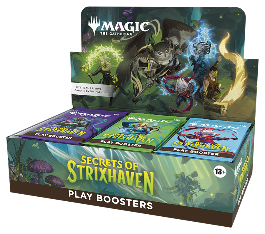 Magic: The Gathering – Secrets of Strixhaven Play Booster Display | MTG Englisch | Original WotC