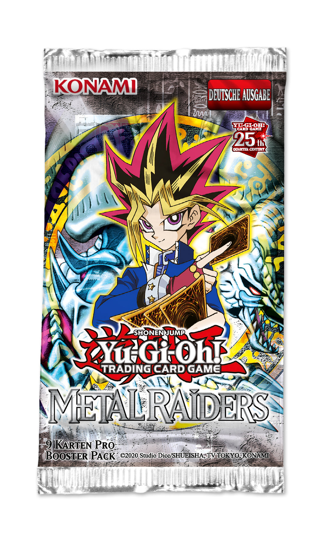 Yugioh - Metal Raiders - Booster - Deutsch - 25th Anniversary Edition - Originalverpackt
