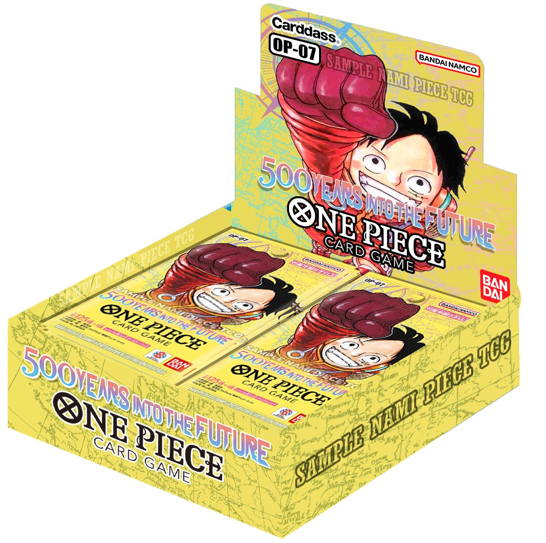 Vorbestellung: One Piece Trading Card Game - 500 YEARS IN THE FUTURE - OP07 - Display (24 Booster Packs) - Englisch